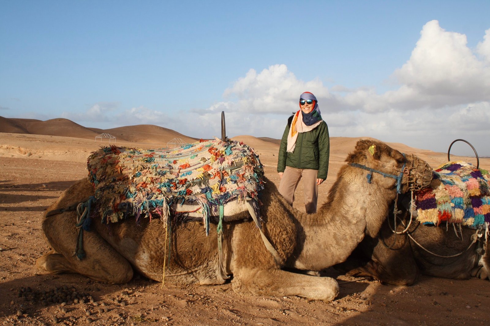 Camel ride in Agafay